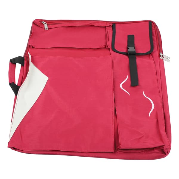 [RM]Painting Backpack Sketch Drawing Board 4k Multifunctional Art Waterproof Canvas Bag Red
