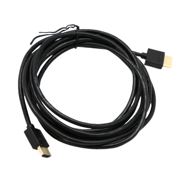 Höghastighets hdmi-kabel med ethernet v1.4 full hd 3d svart 15ft