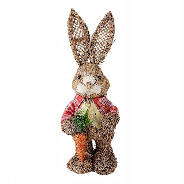 Påskdekorationer Hare Kanin Canvas Ornament N