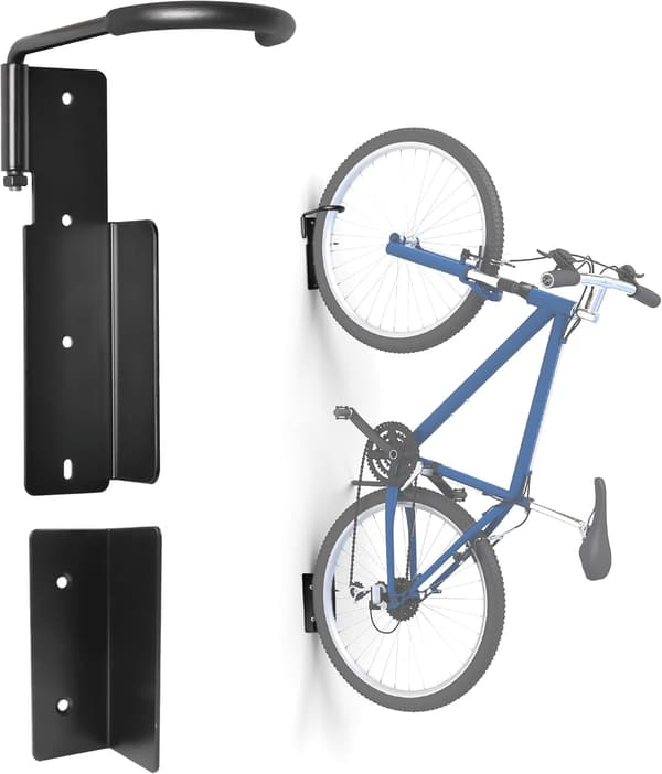 Cykelställ, Kan Roteras 90 Grader Vertikalt Väggmonterat Cykelställ[RM]