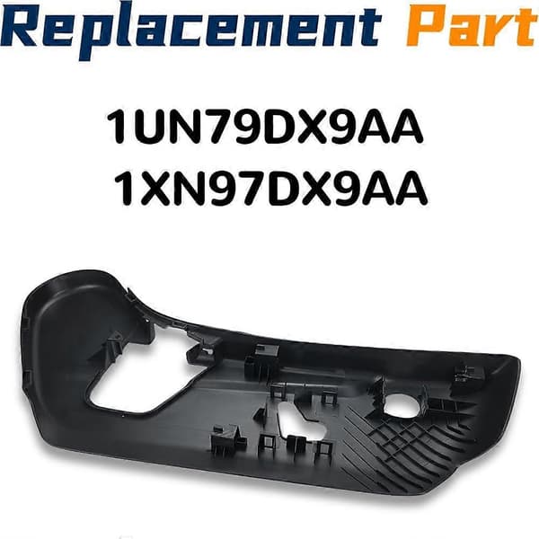Førersædejusteringskappe Trimpanel til Jeep Grand Cherokee Dodge Durango 2011-2023 Erstat 1XN97DX9AA 1UN79DX9AA Black
