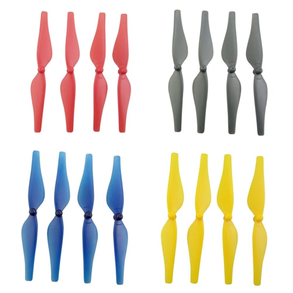 4st propeller för DJI Tello drönare blad quadcopter reservdelar blå