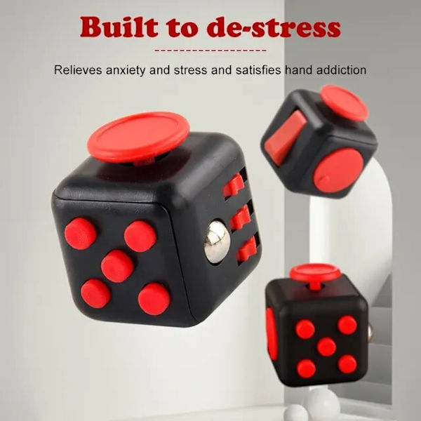 Anti-Stress Relief Toycube Dekompressions Tärning Fidget Leksaker