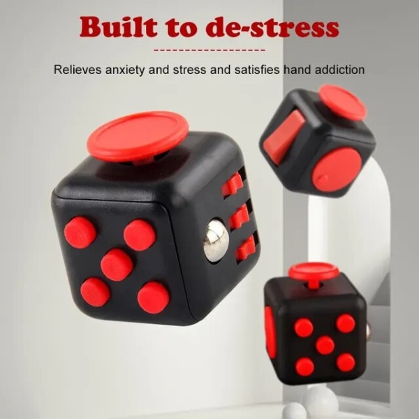 Anti- Stress Relief Toycube Dekompressionstärningar Fidget Toys