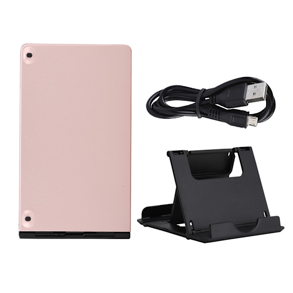[RM] Foldable Mini Portable Wireless Bluetooth Keyboard Universal For Phone Tablet PC (Rose Gold)