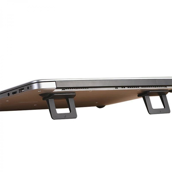 Bärbart Laptopställ, Osynligt Datorställ Vikbart Ergonomiskt Skrivbordsställ Kompatibelt med 10-15,6 tums PC-dator,