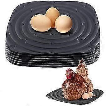8-pakning vaskbare kyllingreirputer for egglegging, gjenbrukbare reirboksinnsatser for hønsehus