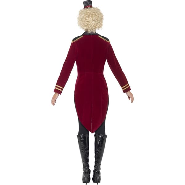 [RM]Smiffys Women's/Ladies Ringmaster Costume Set S Red/Black Red/Black S