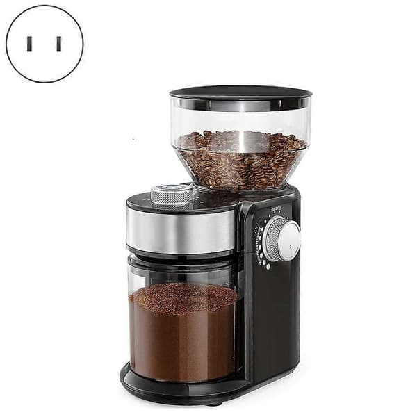Elektrisk kaffekvern justerbar kvern 18 gir kaffemaskin knuser elektrisk kvern