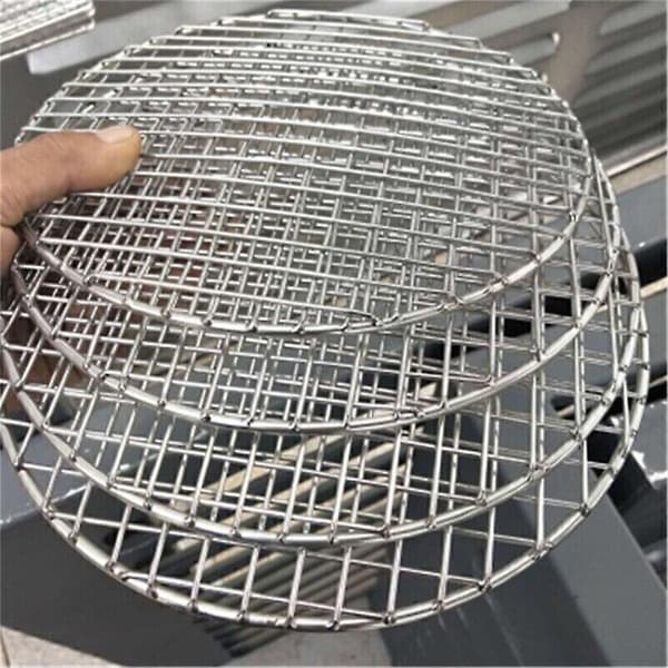 Grillrist i rustfrit stål, rund Ø 15 18 20 24 29cm Grill BBQ NY[RM] 15CM
