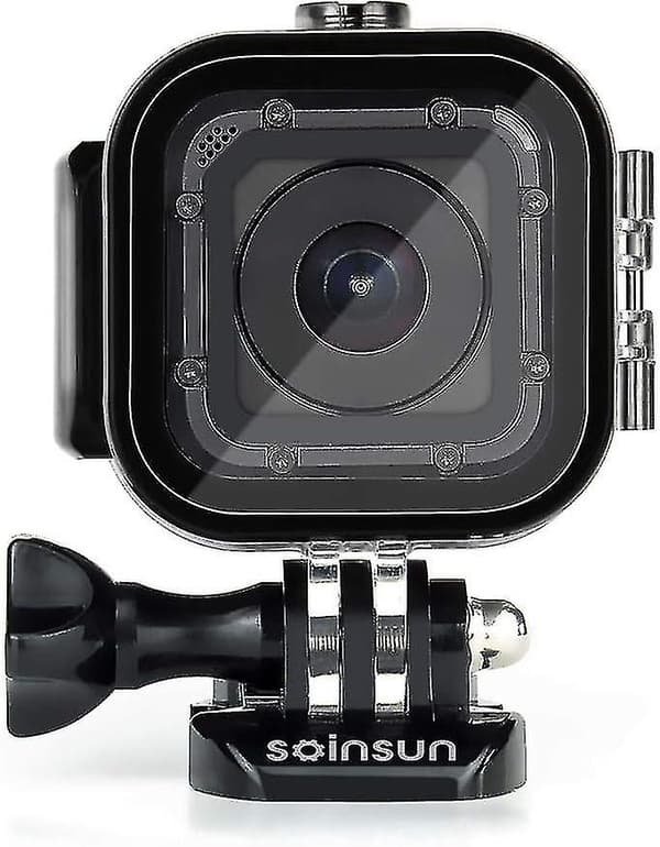 60m vanntett dykkerhus med monteringstilbehør for Gopro Hero 5 Session Hero 4 Session Hero Session-kameraer