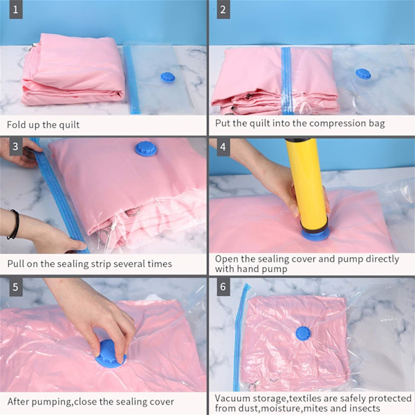 [RM]Vacuum Storage Bags, Reusable Space Savers, Premium Vacuum Storage Covers