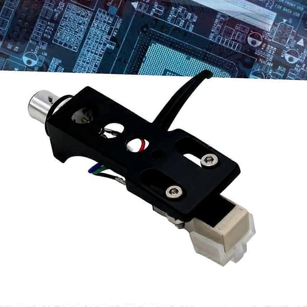 AT3600L Stylus+Universal platespillerhode Universal Phono-patronfeste for LP vinylspiller A Black & white