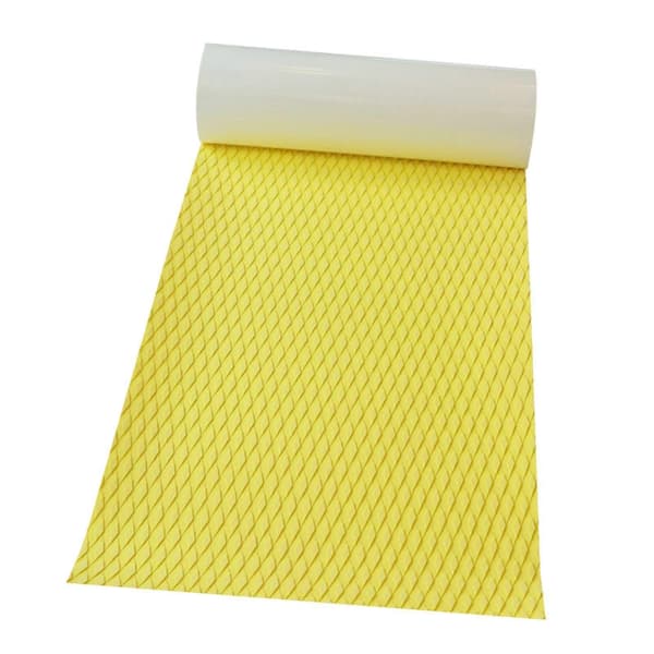 Dragplatta Halkfri Universal EVA-ark för Skimboard Skateboard Longboard Yellow
