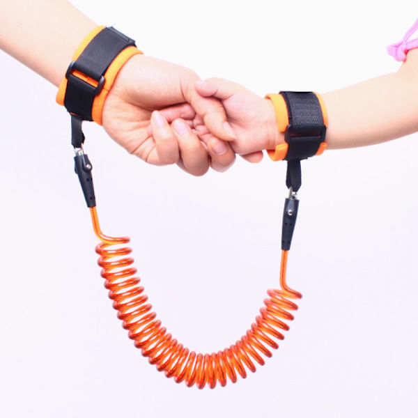 Anti-förlora Armband Baby Barnarmband Säkerhetslina Utomhusarmband 2.5Meter