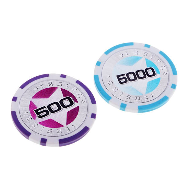 14 st pokerchips kasino mynt lera pokerchips spel texas brädspel