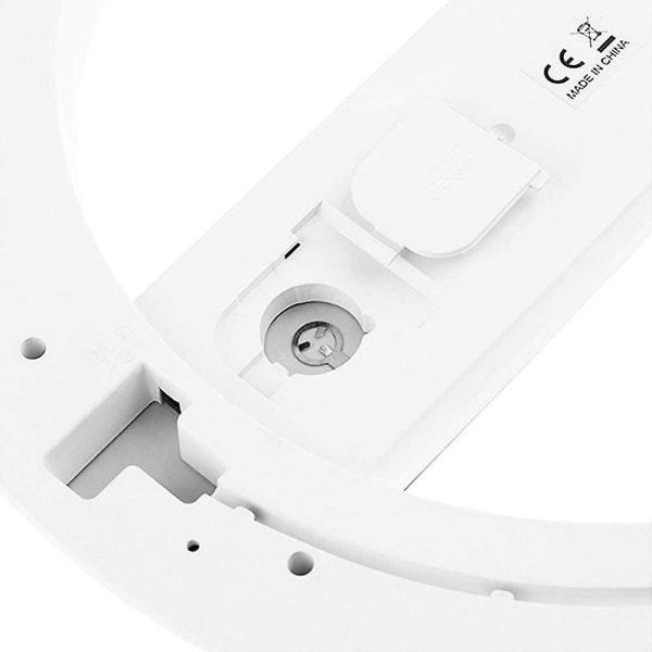 LED Väggklocka, Kreativ Fjärrkontroll, Digital Klocka, Ihålig Spegel, Temperatur Alarm, 7 Färger Ändras, Nattlampa För Hemmakontor