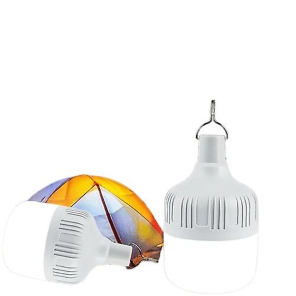 USB Uppladdningsbara LED Nödljus Hus Utomhus Portabla Lyktor Nödlampa Glödlampa