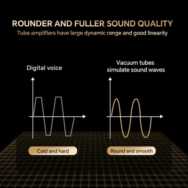 [RM] Elegant rørforforstærker vakuumrør HiFi forforstærker til musik