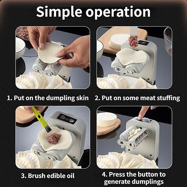 Automatisk Elektrisk Dumpling Maker Maskin Form Kökstillbehör