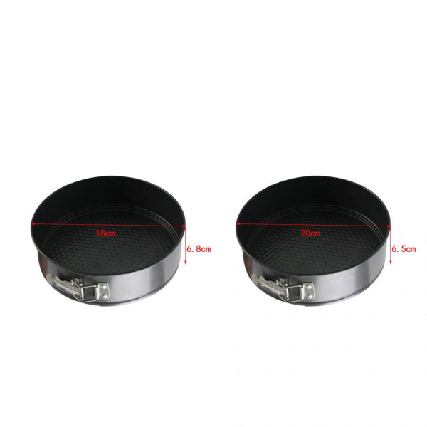 Master Class 7\"8\" Non-Stick Rund Lös Botten Springform Tårtform