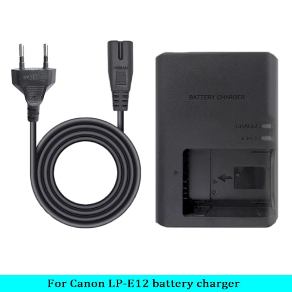 [RM]Laddare för Canon EOS M 100D EOS M2 M10 LC-E12E Batteri