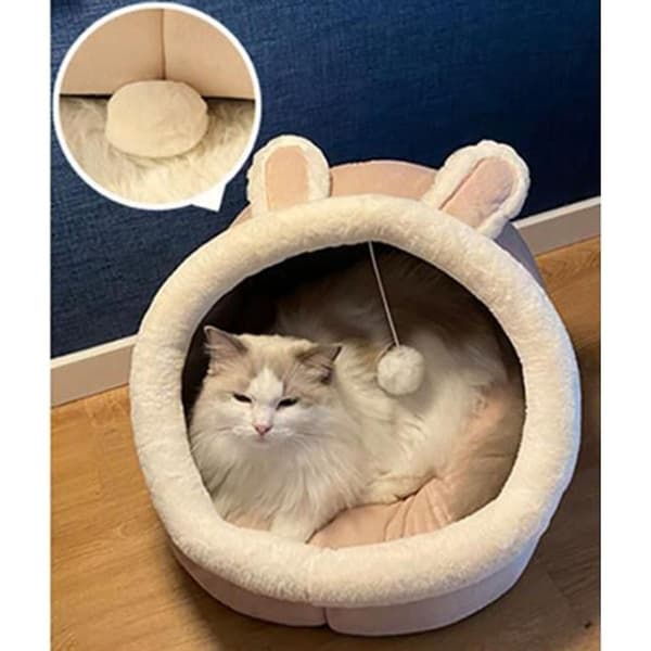 [RM]Warm cat bed, cute cat house, kitten sleeping pad cushion for KLB