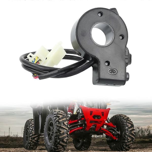 3-i-1 Lys Horn Blinklys Knappsett for Scooter Elsykkel ABS-