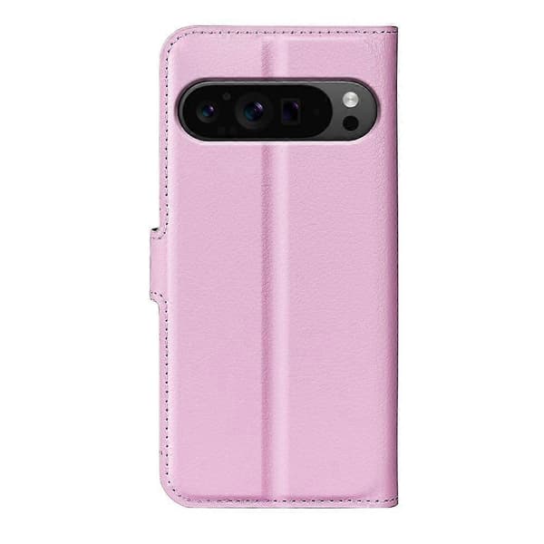 [RM] Litsi-nahkainen puhelinkotelo Google Pixel 9 Pro XL -puhelimelle Pink For Google Pixel 9 Pro XL