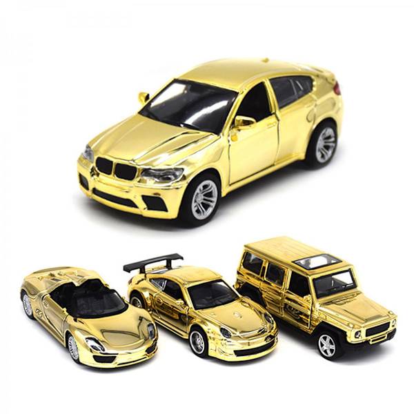 1:32 Skala Klassisk Bil Diecast Legering Bilmodell Samling Heminredning Stil2
