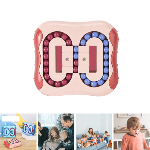 Roterande Magic Bean Finger Cube Pocket Toy Barns pedagogiska leksaker Style 2
