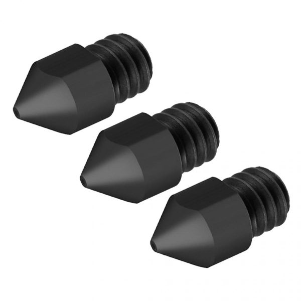 MK8 Extruder Munstycke Skrivhuvud För 3D-skrivare 3 Stycken För 1.75mm 0.2mm Filament