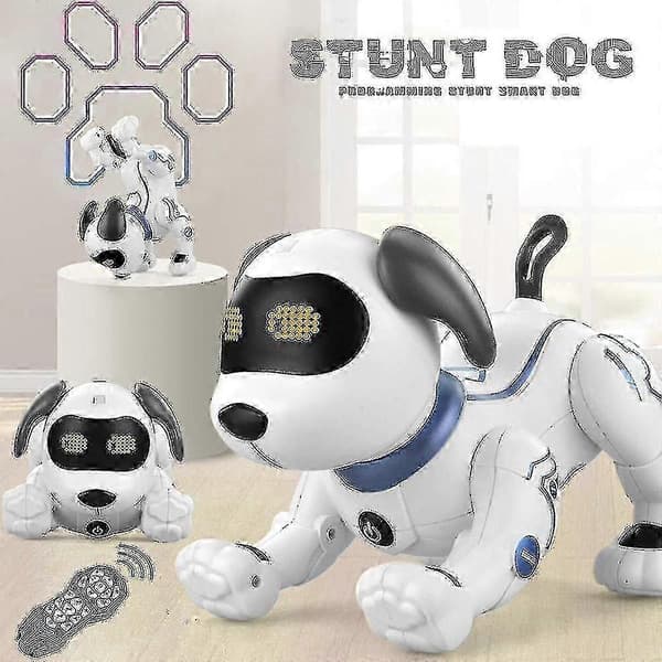 [RM]Remote Control Robot Dog Toy Remote Control Stunt Dog Robot Toy Children's Interactive Intelligent Dancing Robot Electronic Pet Toy