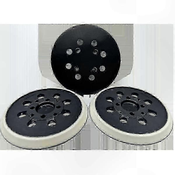 Mellemhård 125 mm slibepude til excenterslibere med tilbehørskompatibilitet