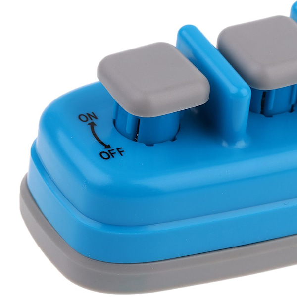 flanger fa-11 piano hand finger exerciser spänningsträning tränare blå