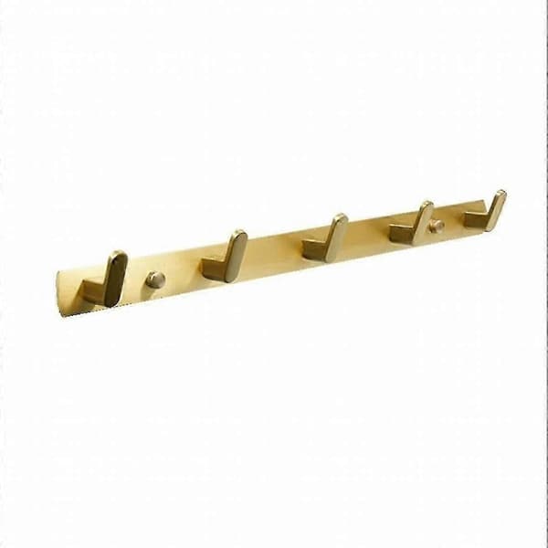 [RM]Guld børstet badekåbekrog, håndklædekrog, tøjbøjle, vægkrog, hardwarekrog, dørkrog