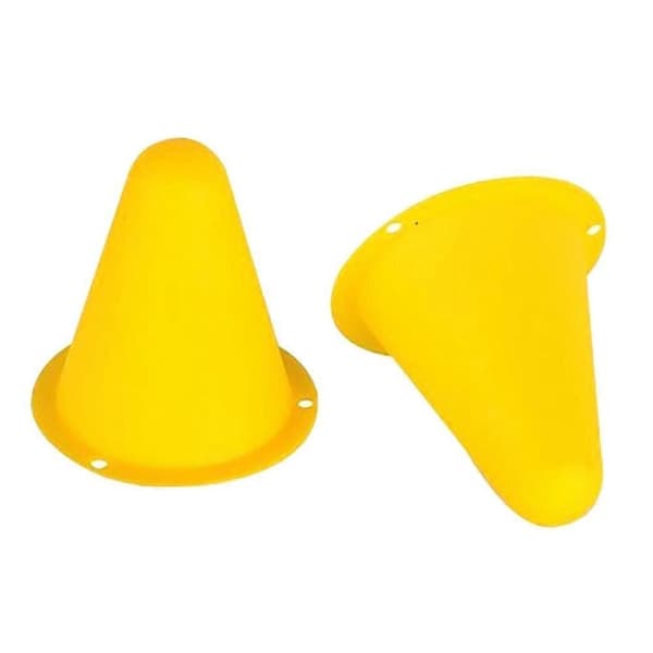 20 st Agility Maker-koner för rullskridskoträning Trafiksporter Yellow