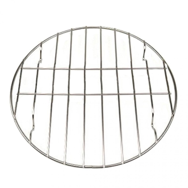 Dia25cm Rund Ersättningsgrill i Rostfritt Stål med Non-Stick