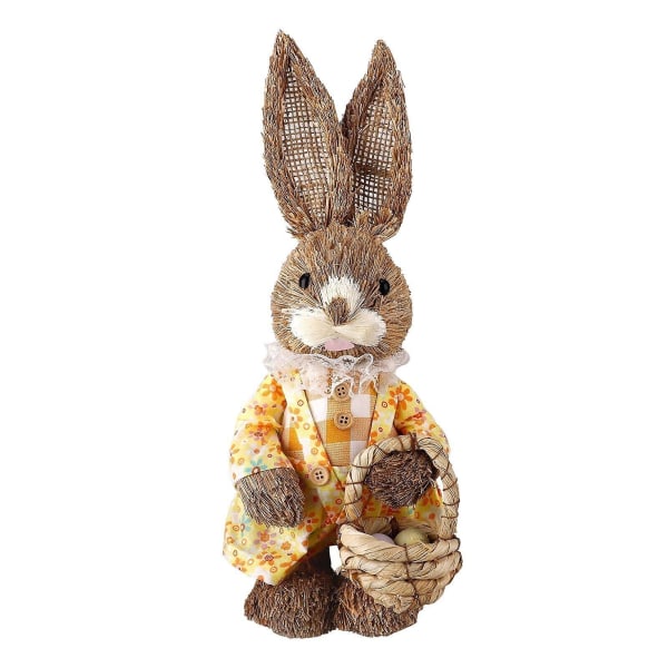 Påskdekorationer Hare Kanin Canvas Ornament H