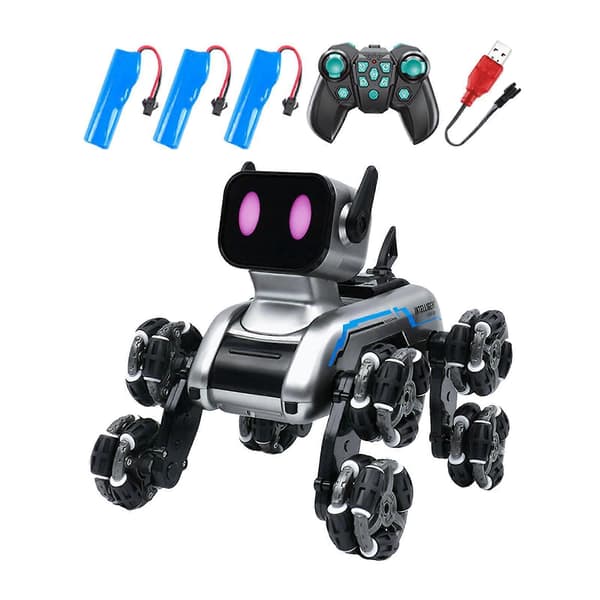 [RM]Smart RC Robot Hund RC Stunt Robotter Robotlegetøj RC Legetøj Elektronisk Kæledyrslegetøj Triple Powers