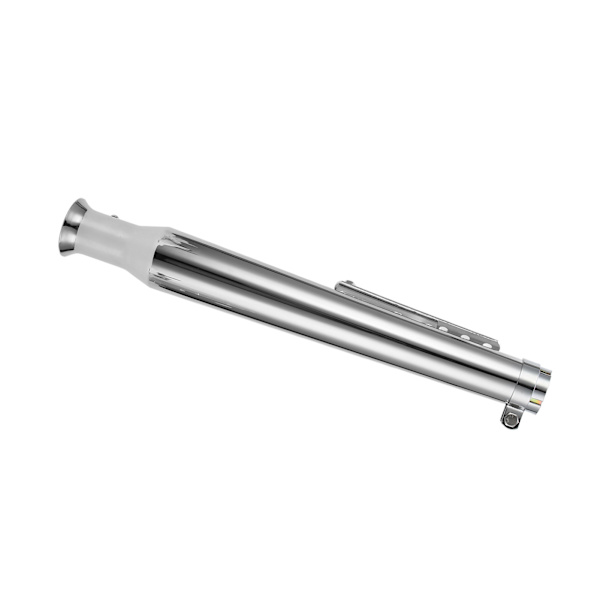 [RM]45mm 1.8in Universal Motorcycle Exhaust Pipe Slide Bracket Silver