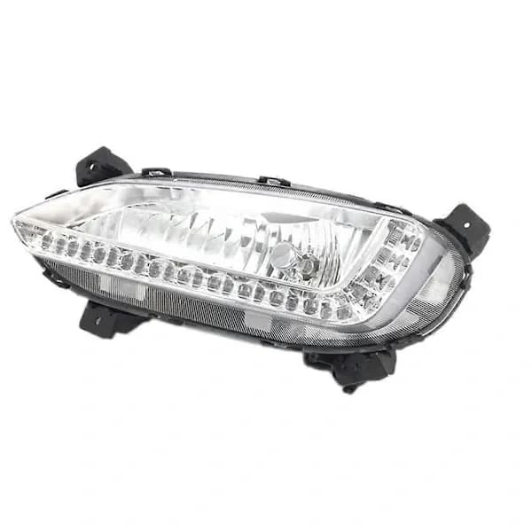 [RM]Bil LED DRL Tåkelys for Hyundai Santa Fe IX45 2013-2017 Automatisk Kjørelys Kjørelys BuLEFT