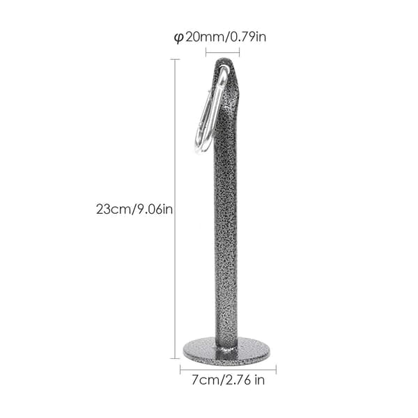 [RM]Steel Weight Plate Loading Pin Steel Training Weights Lifting Holder Stand Rack Pulley Cable Machine System Weights Stand 1.6
