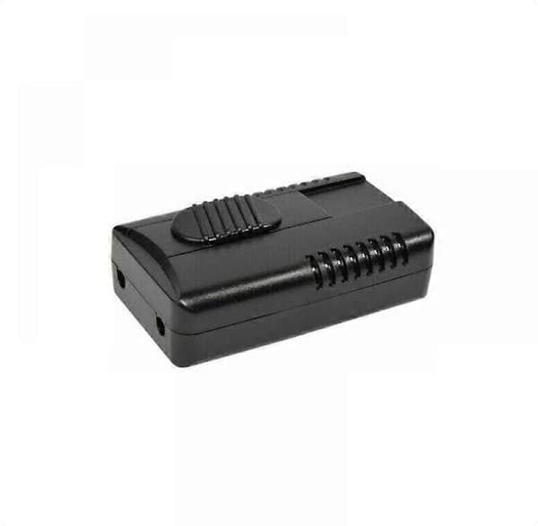 Højspændings fodpedal lysdæmper, monokromatisk lysdæmper til gulvlampe, sort, plastmateriale, 10,3*6*3,2 cm