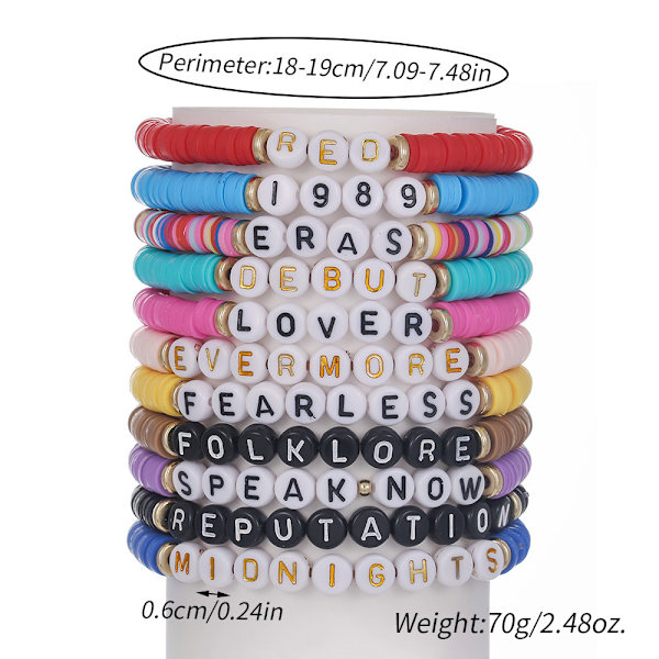 Utvalt Armbandsset Taylor Swift ZJ11766