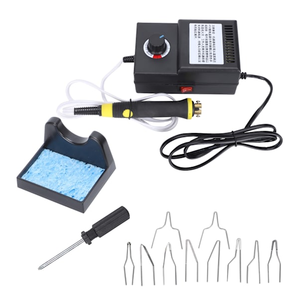 [RM] Wood Burning Machine Adjustable Temperature Professional Burning Pyrography Set Art Supplies EU Plug 220V