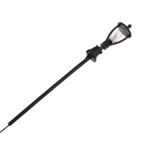 20 Stycken Modelljärnväg LED Gatlyktor Lampstolpe Gård Gatlyktor HO Skala 1