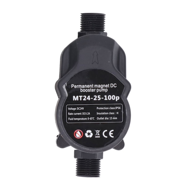 [RM]Booster Pump Automatic Water Pressure Shower Boosting Recirculating Wall Mounted 24VDC 100‑240V EU Plug