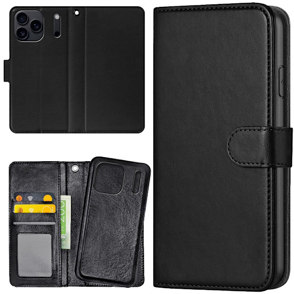 iPhone 17 Pro - Wallet Case/Cover Black[RM] 150