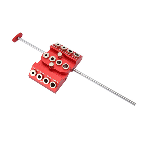 [RM]30 45 90 Vinklet Boreguide Forlenget Posisjonering Multi Vinkel Trebearbeidingsborejigg